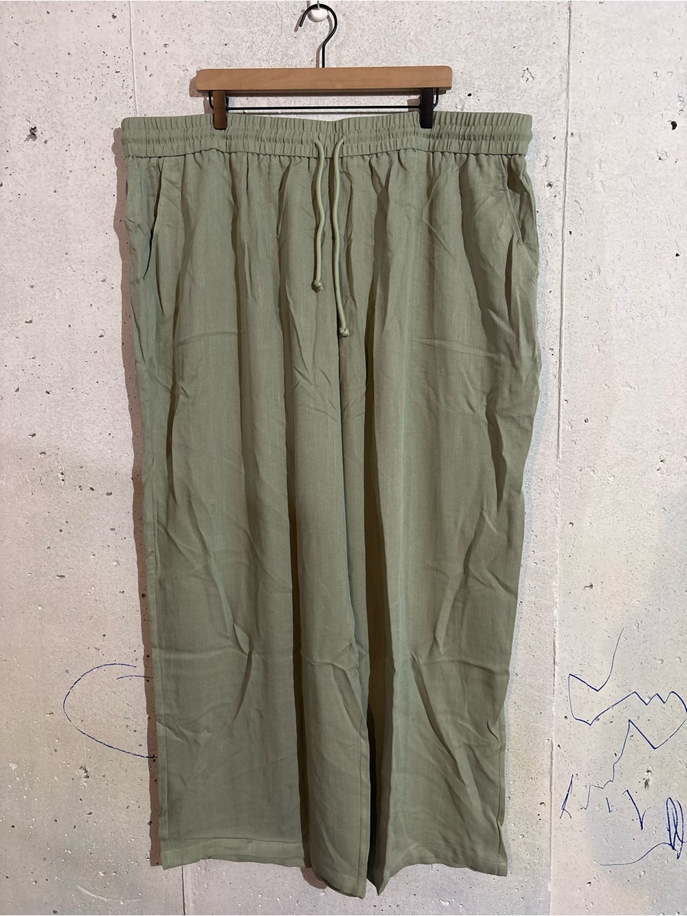Halara Low Rise Drawstring Wide Leg Baggy Casual Pants | Size: 3X Tall